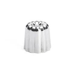 Moule à canelés en inox Ø 3,5cm De Buyer