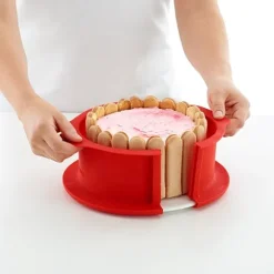 Moule à charlotte démontable en silicone Lékué