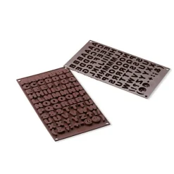 Moule chocolats ABC silicone Silikomart