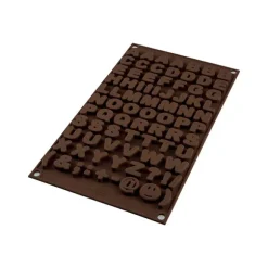 Moule chocolats ABC silicone Silikomart