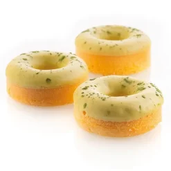 Moule 6 donuts silicone Platinium Silikomart