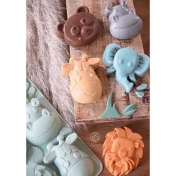 Moule en silicone Animaux de la jungle Scrapcooking
