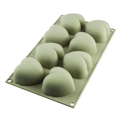 Moule en silicone Cuoricino 8 cœurs Silikomart