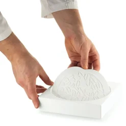 Moule en silicone décor coffee 18 cm Silikomart