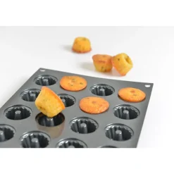 Moule en silicone 24 mini-kouglofs Patisse