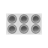 Moule en silicone pour 6 portions Mini Wave Silikomart