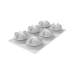 Moule en silicone pour 6 portions Mini Wave Silikomart