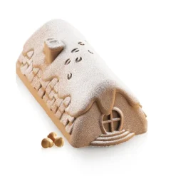 Moule en silicone Winter Cottage Silikomart