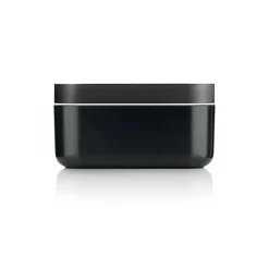Moule et bac à glaçons Ice Box en silicone souple et plastique noir 132 glaçons Lékué