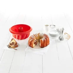 Moule à gâteau silicone kouglof 22 cm 2400 ml Lékué