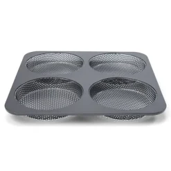 Moule perforé 4 pains burger Patisse