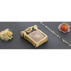 Moule à pâté croûte perforé inox Géo forme 35 cm De Buyer