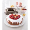 Moule à savarin ou couronne acier revêtu antiadhérent 24 cm Mathon