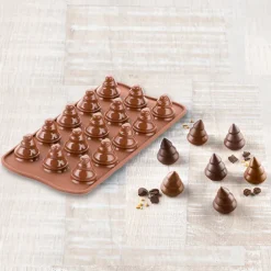 Moule silicone 15 Choco Tree Silikomart