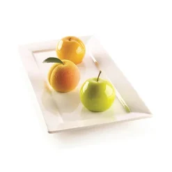 Moule silicone 3D 6 mini gâteaux fruits Silikomart