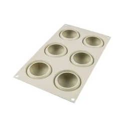 Moule silicone 6 mini gâteaux Mini Goccia Silikomart