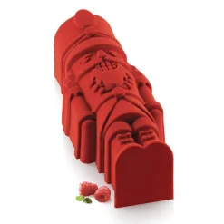 Moule silicone Nutcracker bûche Silikomart