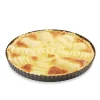 Moule à tarte acier revêtu antiadhérent bords cannelés 28 cm Mathon