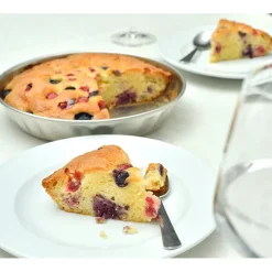Moule à tarte en inox 24 cm Steel Pan
