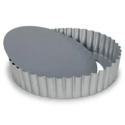 Moule à tarte fond amovible acier revêtu 20 cm Patisse