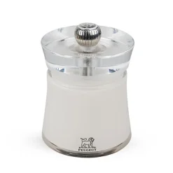Moulin à sel manuel Bali blanc 8 cm Peugeot