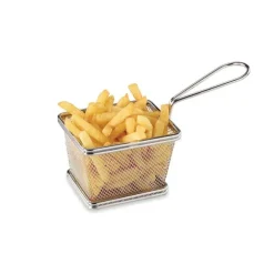 Panier à frites individuel en inox Mathon