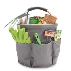 Panier multirangement 17 L gris Mathon