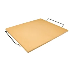 Pierre pour pizza rectangulaire 38 x 30 cm avec support Ibili