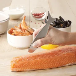 Pince à arêtes inox forme poisson Mathon