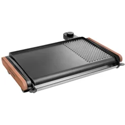 Plancha grill bois foncé 2000 W 229011 Lagrange