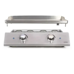 Plancha inox 2 thermostats 2800W DOC302 Livoo