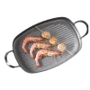 Plancha rectangulaire grill acier Minéral B 38 x 26 cm De Buyer
