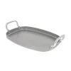Plancha rectangulaire lisse acier Minéral B 38 x 26 cm De Buyer