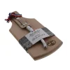 Planche apéritive en hêtre 26 × 11 cm et couteau Laguiole tout inox Damas Jean Dubost