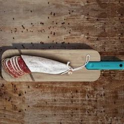 Planche à découper avec couteau à charcuterie intégré Trebonn