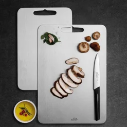 Planche à découper en inox 25 x 36 cm Lacor