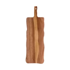 Planche à découper rectangulaire en bois d’acacia 55 × 18 cm Copa Novastyl