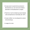 Planche multifonctions en verre 50 cm Pebbly