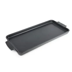Plaque apéritifs et mignardises céramique ardoise Appolia 40 cm Peugeot