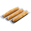 Plaque 3 baguettes perforée avec revêtement anti-adhésif Patisse