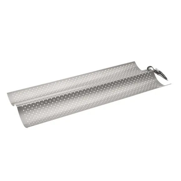 Plaque 2 baguettes perforée 38 x 16,5 cm Ibili