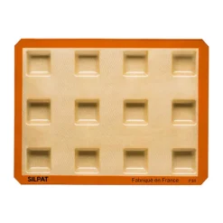 Plaque de 12 empreintes carrés Silpat