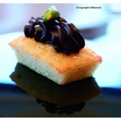 Plaque 20 mini-financiers en silicone Silikomart