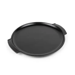 Plaque à pizza Grill To Table noir satin 34 cm Peugeot