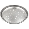 Plaque à pizza perforée inox 28 cm Steel Pan