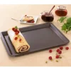 Plaque à pâtisserie acier revêtu antiadhérent 40 cm Mathon