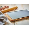 Plaque à pâtisserie micro-perforée professionnelle en aluminium 40 cm Mathon