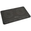 Plaques à induction ultra fine 2 foyers 3500 W KCYL35-DC06 Kitchen Chef Professional