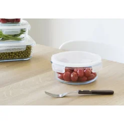 Plat boite ronde en verre 950 ml Pebbly