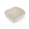 Plat à four céramique Appolia carré écru 18 cm Peugeot